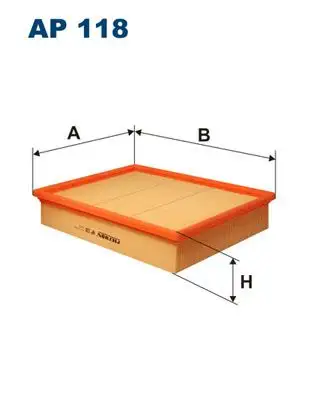 FILTRON AP118 Hava Filtresi A6040940004 resmi