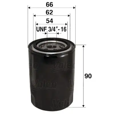 VALEO 586049 Yağ Filtresi resmi