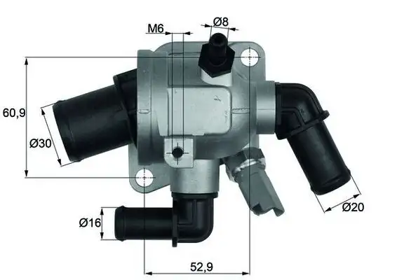 MAHLE TI17388 Termostat resmi