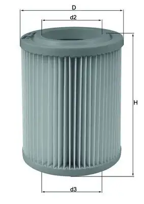 MAHLE LX1768 Hava Filtresi resmi