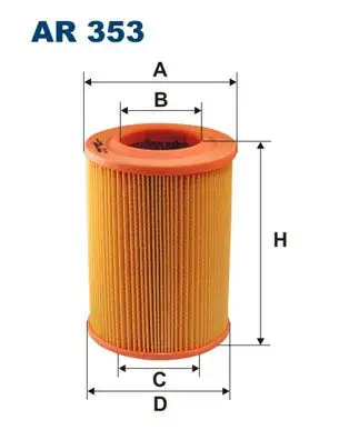 FILTRON AR353 Hava Filtresi resmi