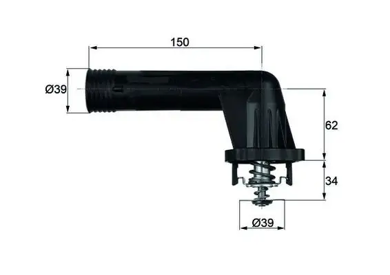 MAHLE TI2095 Termostat resmi