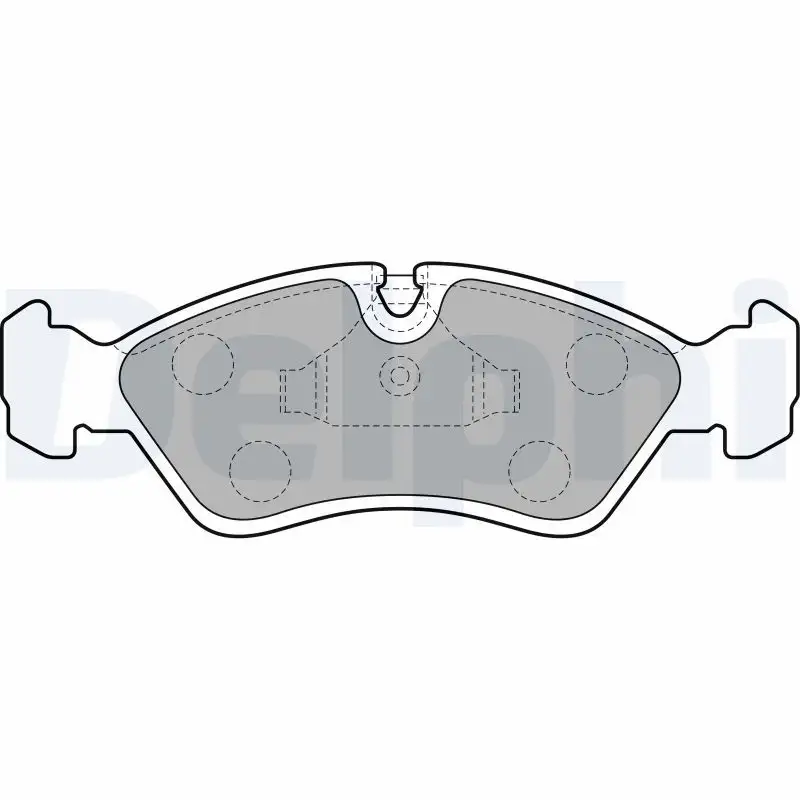 DELPHI LP585 Ön Fren Balatası resmi