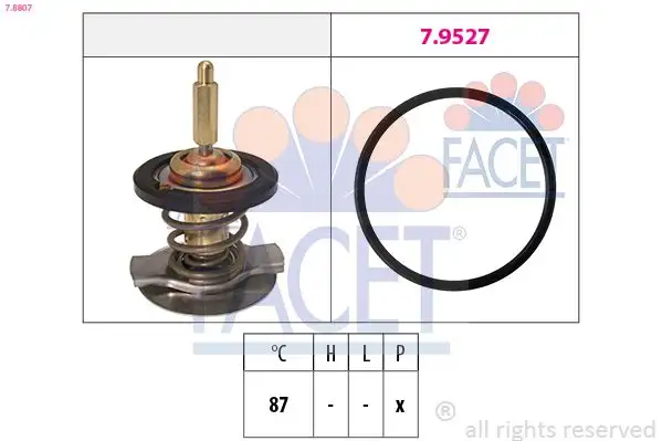 FACET 7.8807 Termostat resmi
