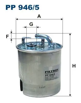 FILTRON PP946/5 Yakıt Filtresi resmi