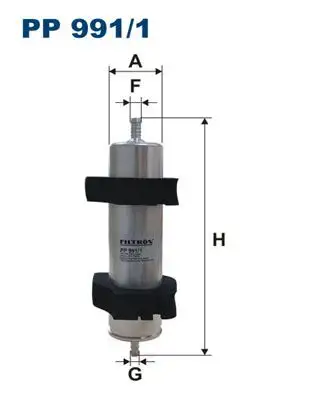 FILTRON PP991/1 Yakıt Filtresi 8R0127400 resmi