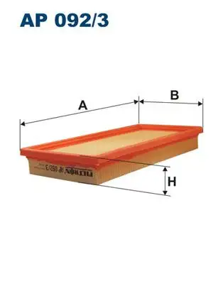 FILTRON AP092/3 Hava Filtresi resmi