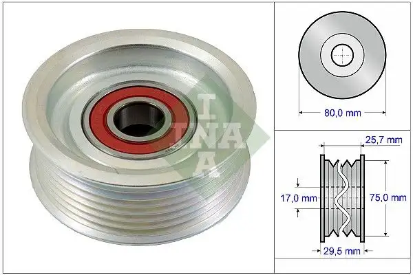 INA 532058710 Alternatör Gergi Rulmanı 31190RBA000 resmi