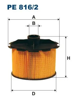 FILTRON PE816/2 Yakıt Filtresi resmi
