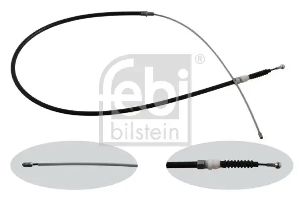 FEBI 36349 El Fren Halatı (Arka) 6R0609721C resmi