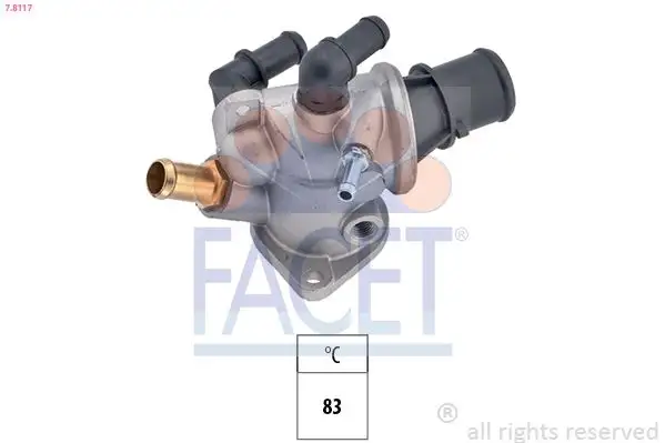 FACET 7.8117 Termostat 60614140 resmi