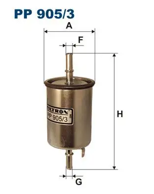 FILTRON PP905/3 Yakıt Filtresi 96537170 resmi