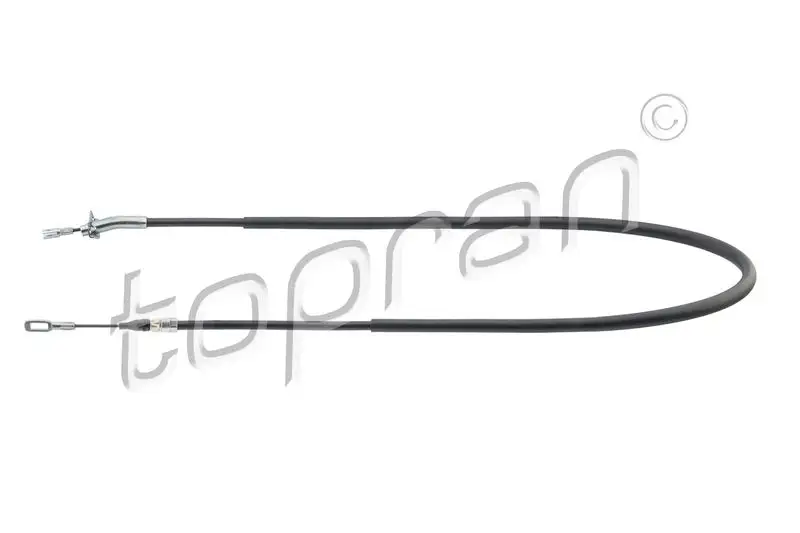 TOPRAN 109809001 El Fren Halatı (Arka) A9014201885 resmi