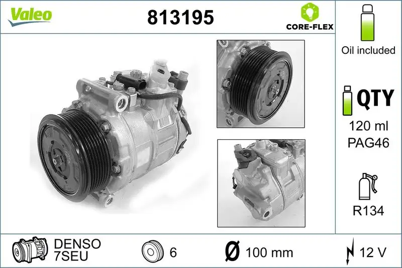 VALEO 813195 Klima Kompresörü resmi