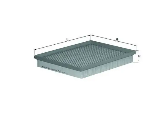 MAHLE LX1662 Hava Filtresi resmi