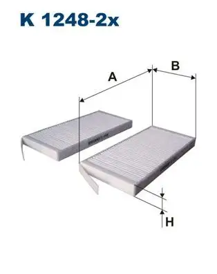 FILTRON K1248-2X Polen Filtresi resmi