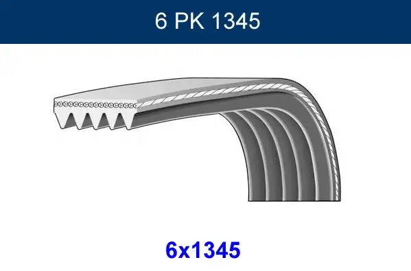GMB 6PK1345 Kayış resmi