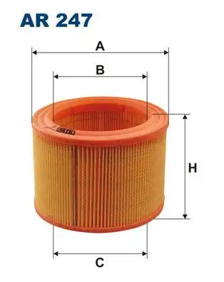 FILTRON AR247 Hava Filtresi resmi