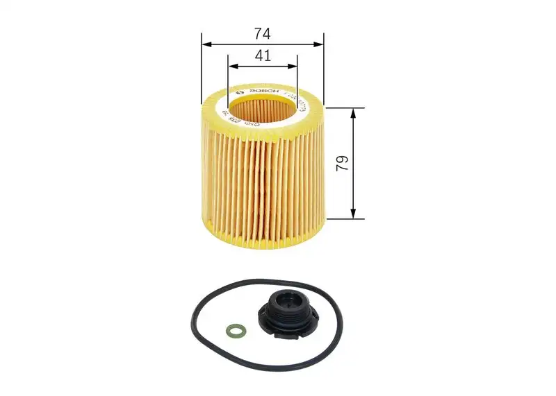 BOSCH F026407175 Yağ Filtresi 11427953125 resmi