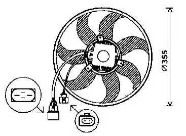 ORIS FVW25600F Fan Motoru resmi