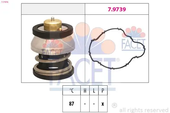FACET 7.7976 Termostat 11518588945 resmi