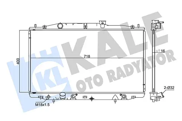 KALE 347590 Radyatör resmi