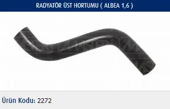 MASTER M2272 Radyatör Üst Hortumu 46794464 resmi