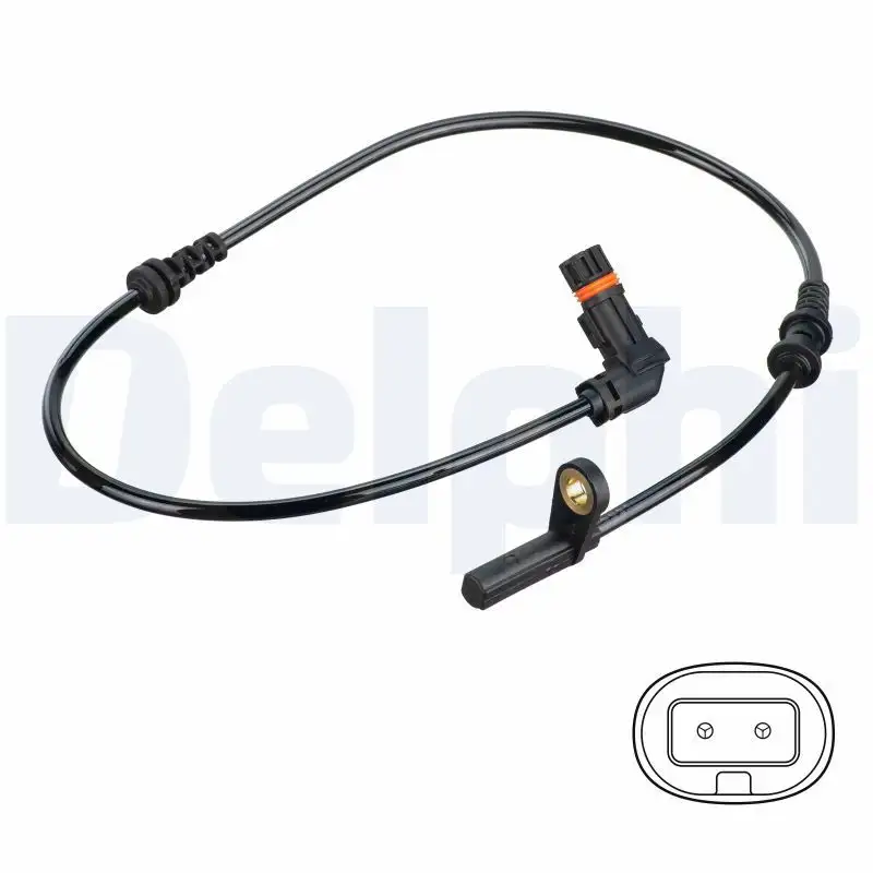 DELPHI SS20797 ABS Hız Sensörü (Ön) A2049054305 resmi
