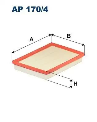 FILTRON AP170/4 Hava Filtresi 1780138010 resmi