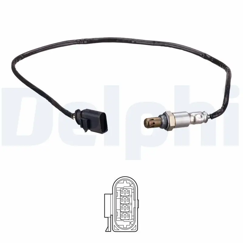 DELPHI ES21161-12B1 Oksijen Sensörü 04E906262CS resmi
