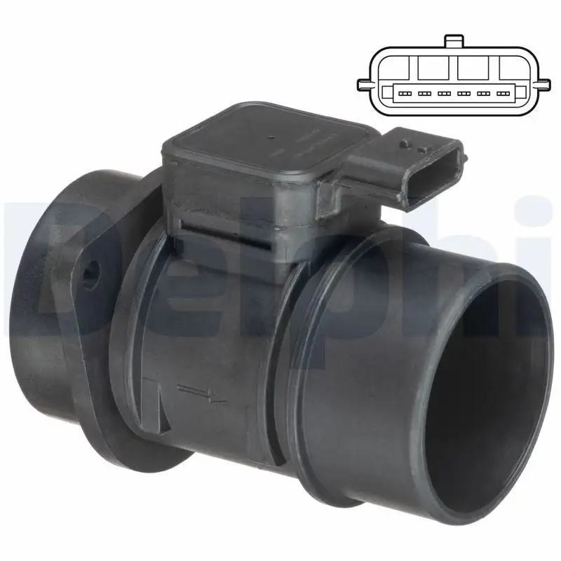 DELPHI AF10503-12B1 Hava Debimetresi 8200280056 resmi