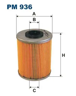 FILTRON PM936 Yakıt Filtresi resmi