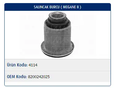 MASTER M4114 Salıncak Burcu 8200242025 resmi