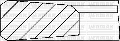 YENMAK 91-09711-000 Motor Segmanı (STD) A5410300624 resmi