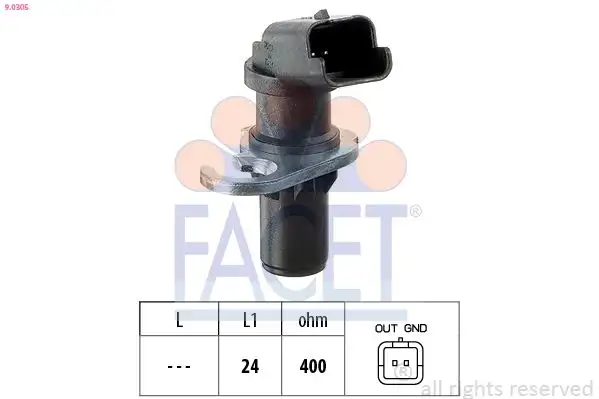 FACET 9.0305 Krank Sensörü 19207P resmi