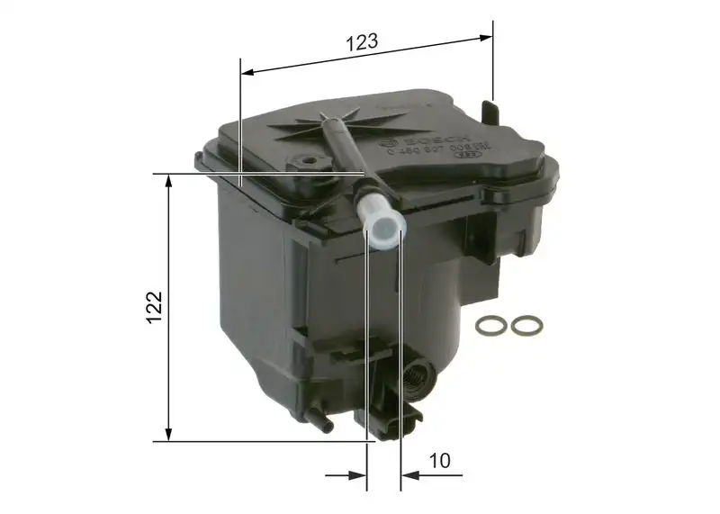 BOSCH 0450907006 Yakıt Filtresi resmi
