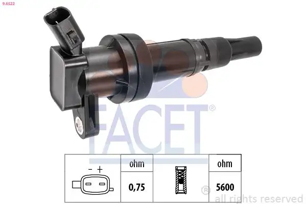 FACET 9.6522 Bobin 2730103200 resmi