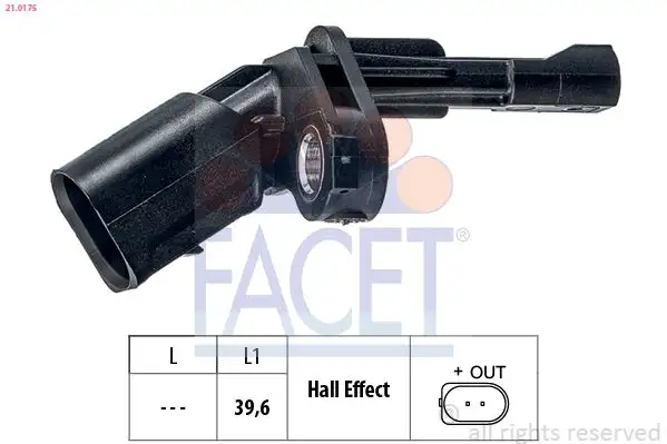 FACET 21.0175 ABS Hız Sensörü (Arka Sol) resmi
