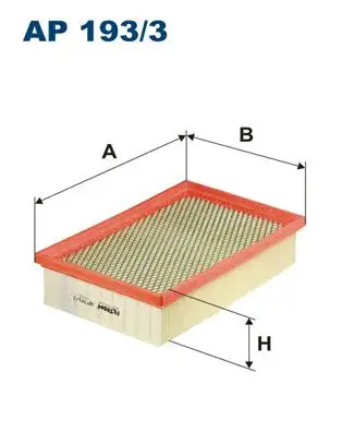 FILTRON AP193/3 Hava Filtresi C2P16933 resmi