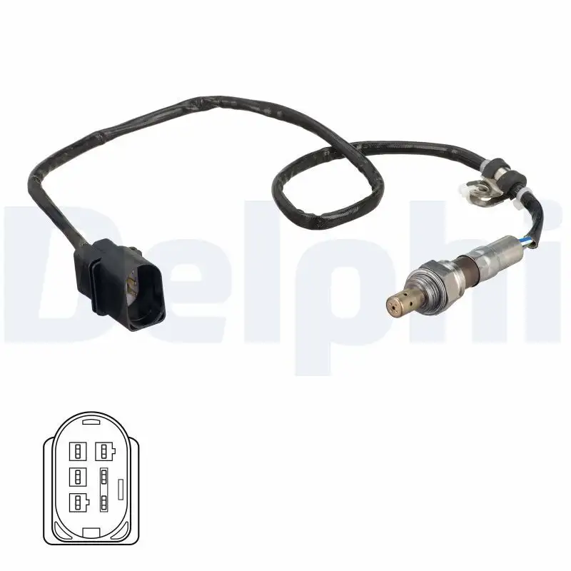 DELPHI ES21102-12B1 Oksijen Sensörü 06A906262BR resmi