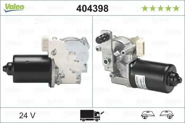 VALEO 404398 Silecek Motoru (Ön) A0058209642 resmi