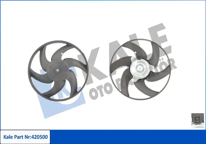 KALE 420500 Fan Motoru 125335 resmi