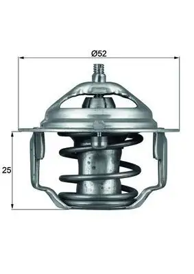 MAHLE TX6482 Termostat resmi