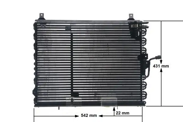 MAHLE AC150000S Klima Radyatörü A1248301370 resmi