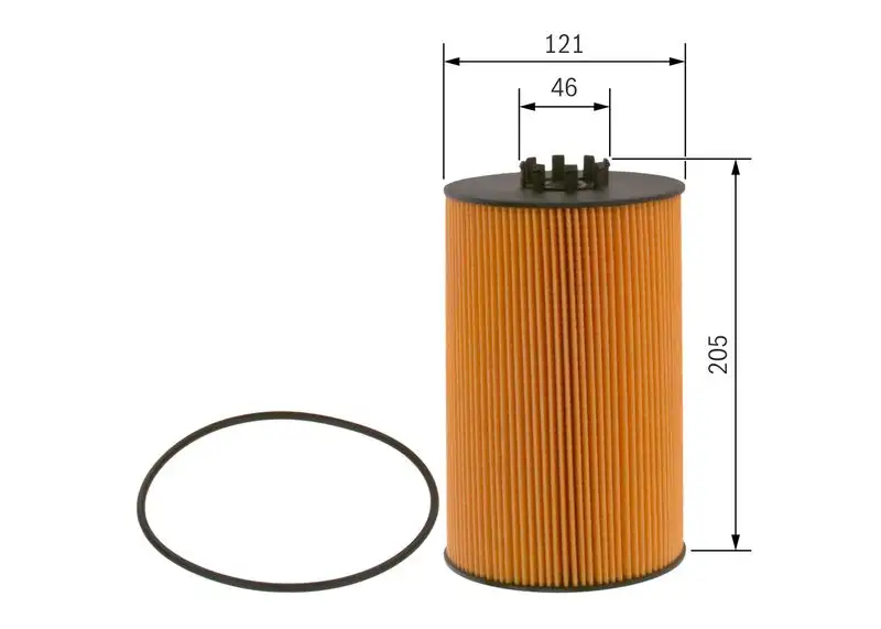 BOSCH F026407051 Yağ Filtresi resmi