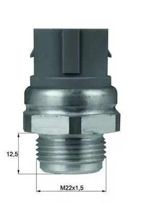 MAHLE TSW49D Fan Müşiri 1H0959481C resmi