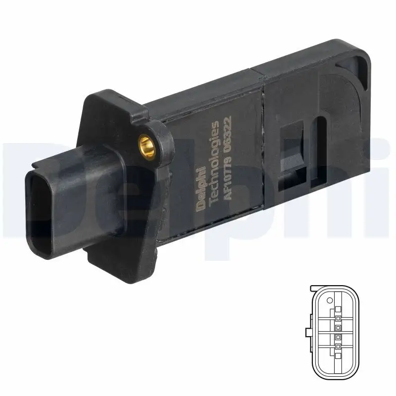 DELPHI AF10779-12B1 Hava Debimetresi 2250119 resmi
