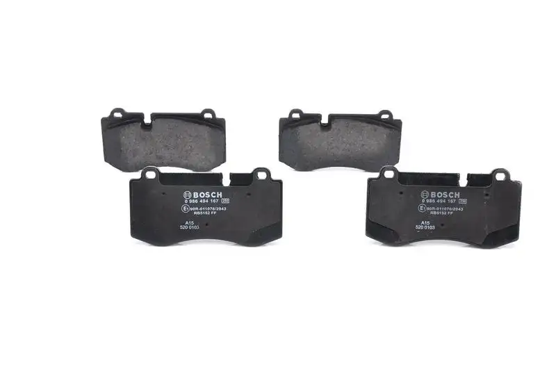 BOSCH 0986494167 Ön Fren Balatası A0044208020 resmi