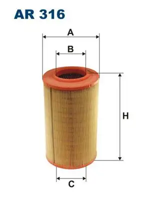 FILTRON AR316 Hava Filtresi resmi