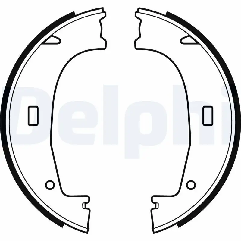 DELPHI LS1704 El Fren Balatası 34411160924 resmi